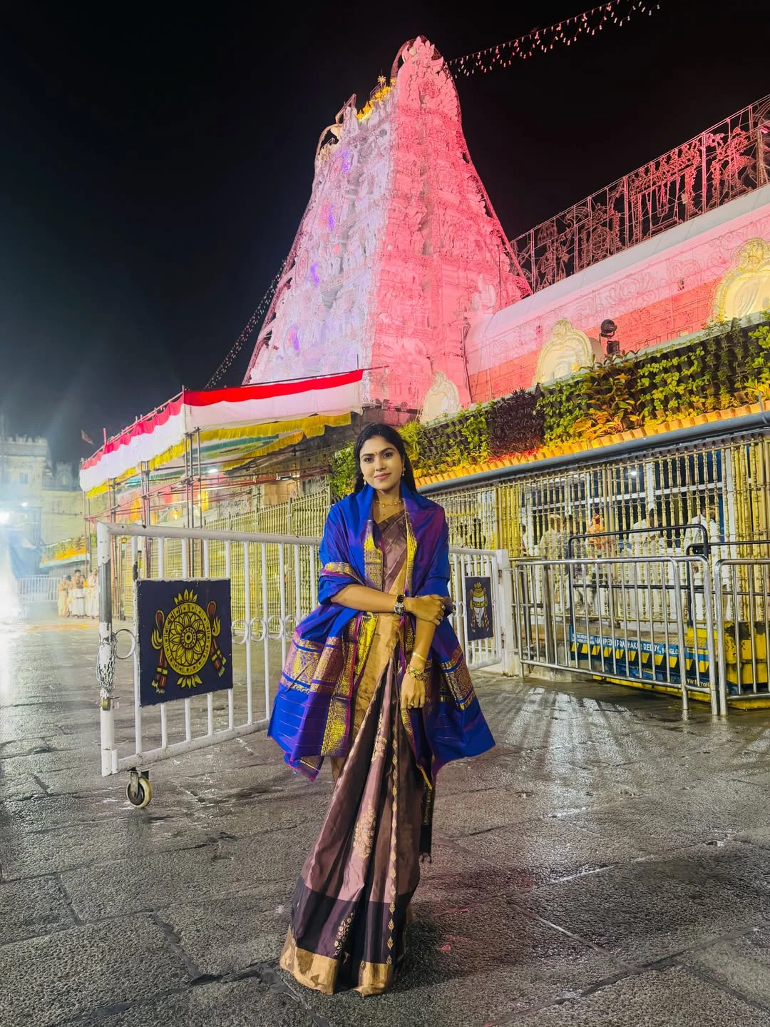Jabardasth Satya Sri Visits Tirumala Temple