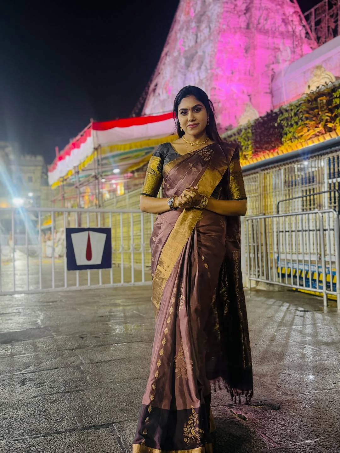 Jabardasth Satya Sri Visits Tirumala Temple