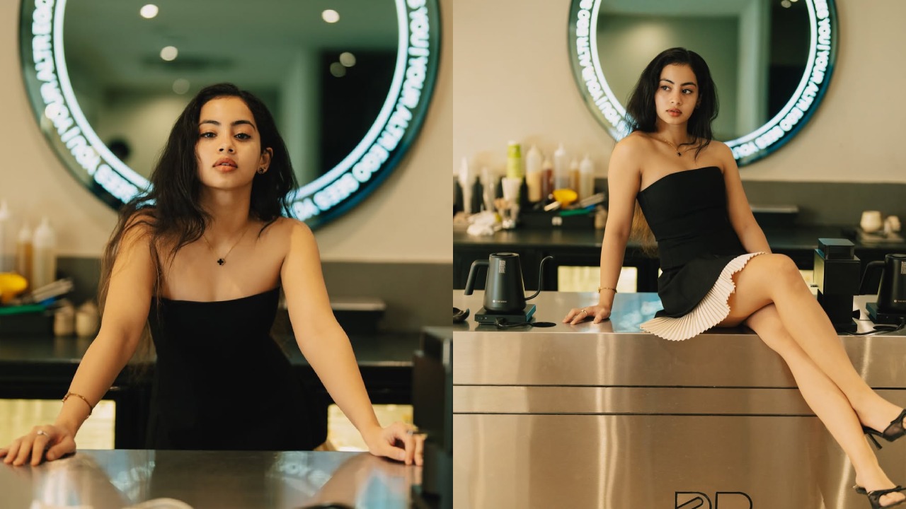 Shriya Kontham : షార్ట్ డ్రెస్ లో శ్రియ కొణతం హాట్ పోజులు..