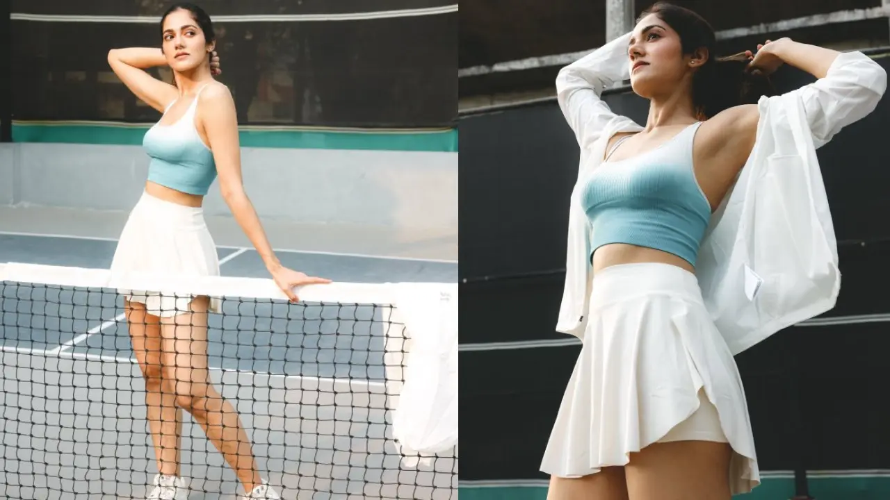 Simran Choudhary Poses in Short Skirt