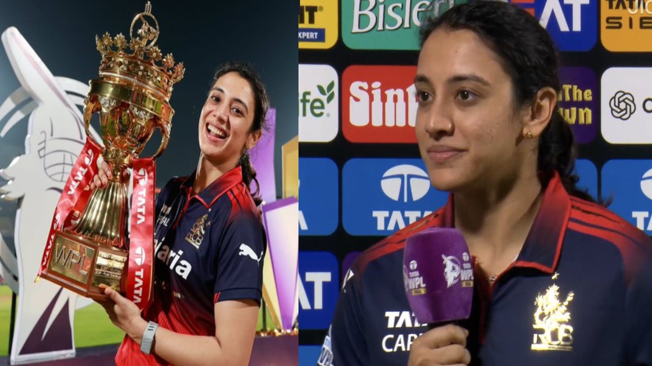 WPL 2026 : ‘నాదేం లేదు.. ఈ గెలుపు క్రెడిట్ ఆ ఇద్ద‌రిదే.. అప్పుడు చెప్పా.. మ‌ళ్లీ ఇప్పుడు చెబుతున్నా..’ ఆర్‌సీబీ కెప్టెన్ స్మృతి మంధాన కామెంట్స్‌..