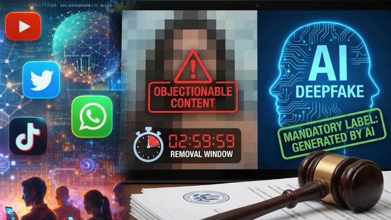 Social Media AI Rules : ఫిబ్రవరి 20 నుంచి కొత్త రూల్స్.. AI, డీప్‌ఫేక్ కంటెంట్‌పై లేబులింగ్ మస్ట్..  3 గంటల్లోపు డిలీట్ చేయాలి!