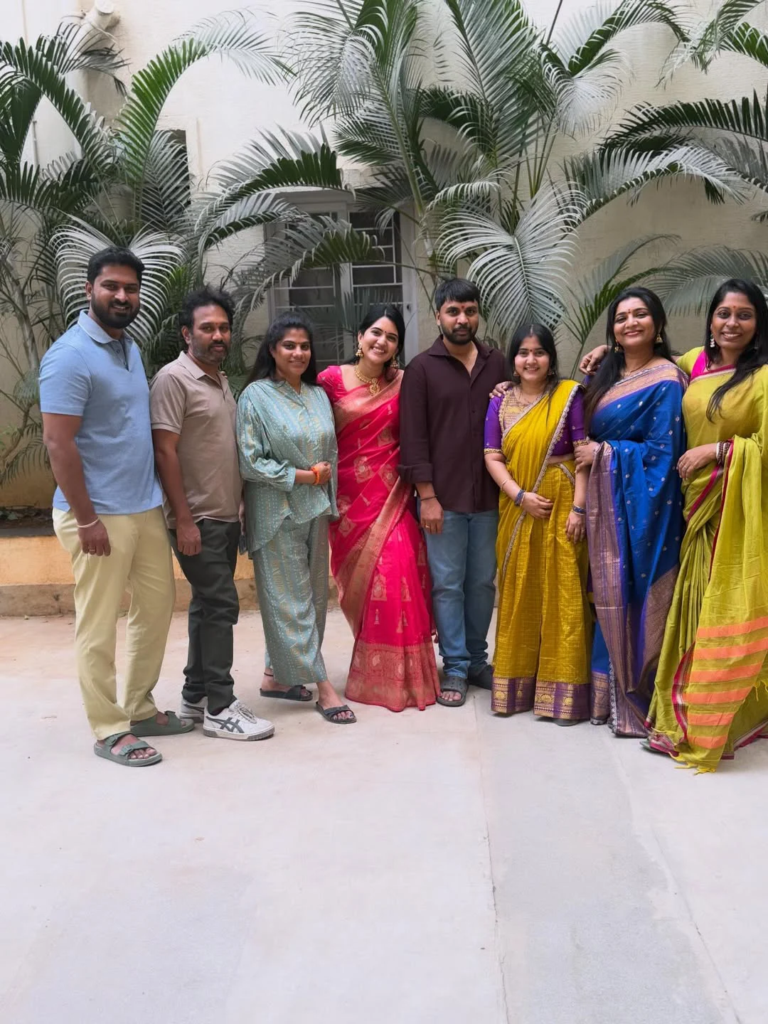 Sravanthi Chokarapu Photos with Friends