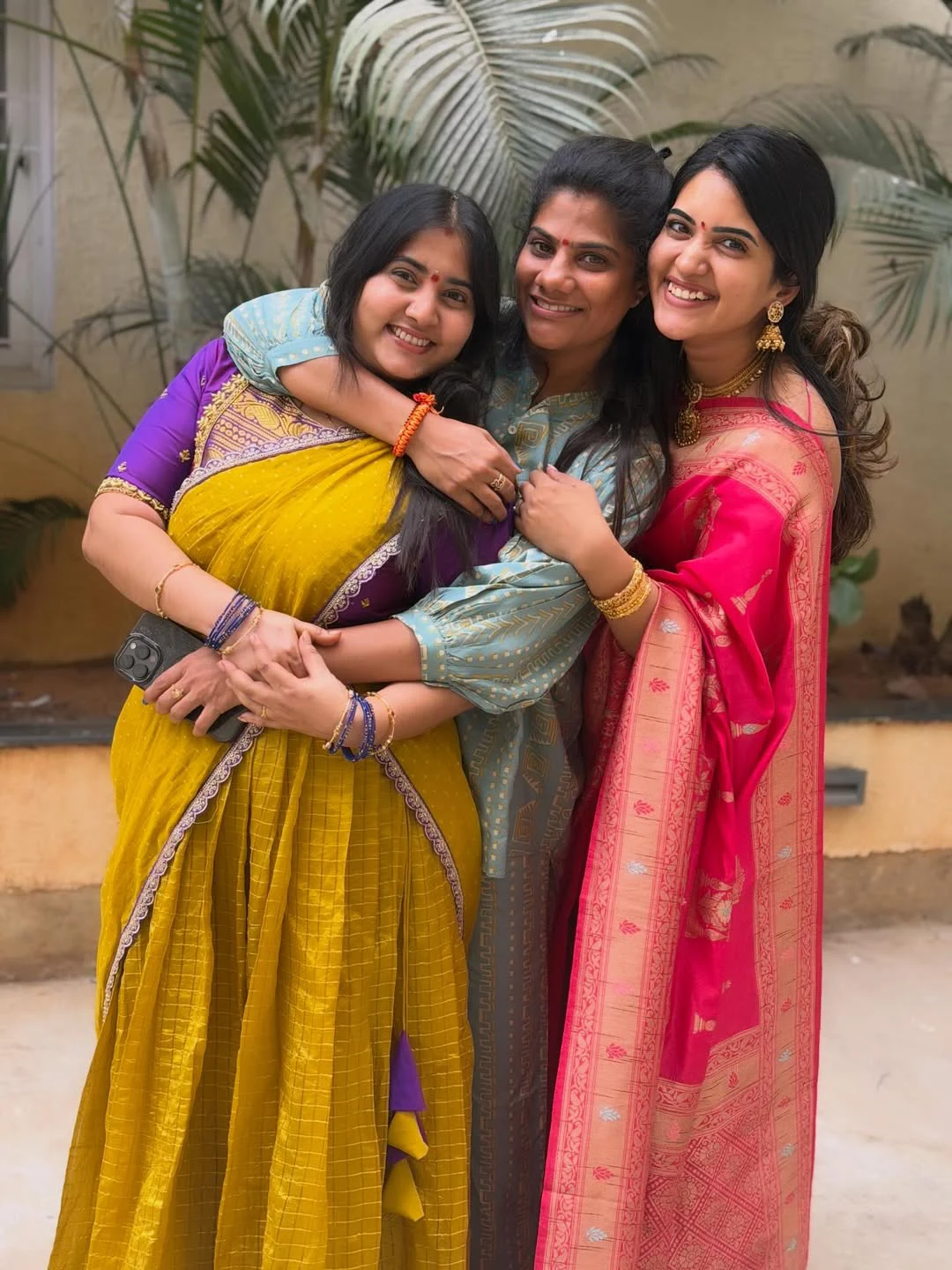 Sravanthi Chokarapu Photos with Friends