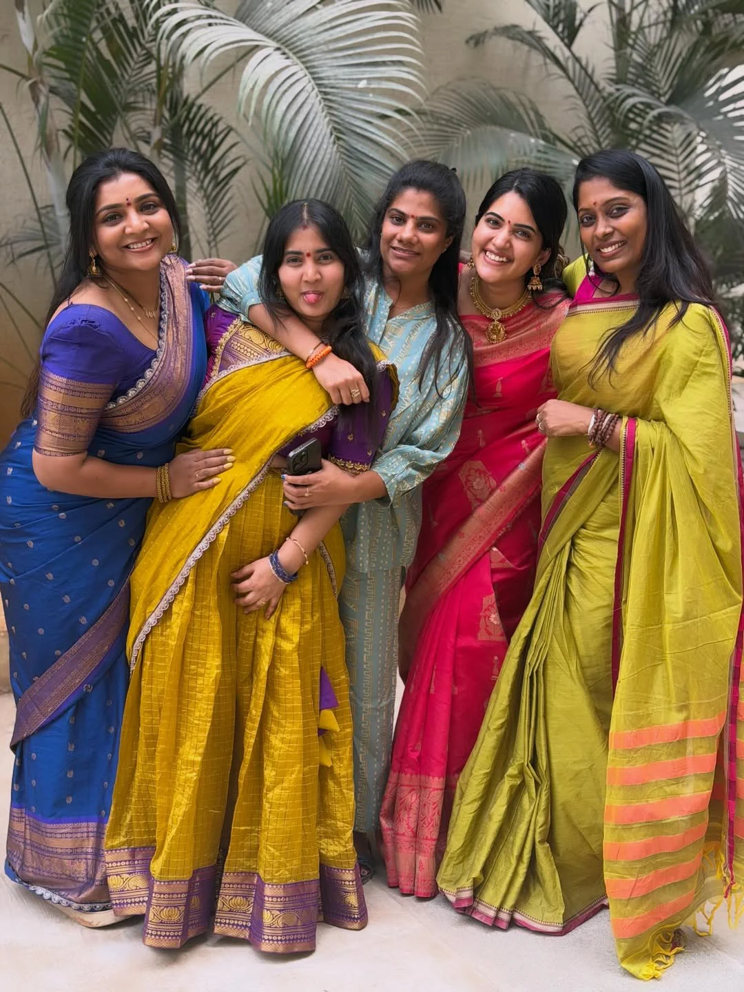 Sravanthi Chokarapu Photos with Friends