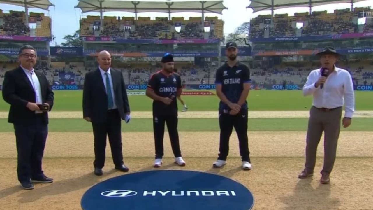 T20 World Cup 2026 : టాస్ గెలిచి బ్యాటింగ్ ఎంచుకున్న కెన‌డా.. కీల‌క మ్యాచ్‌కు కివీస్ కెప్టెన్ దూరం.. సార‌థి ఎవ‌రంటే ?