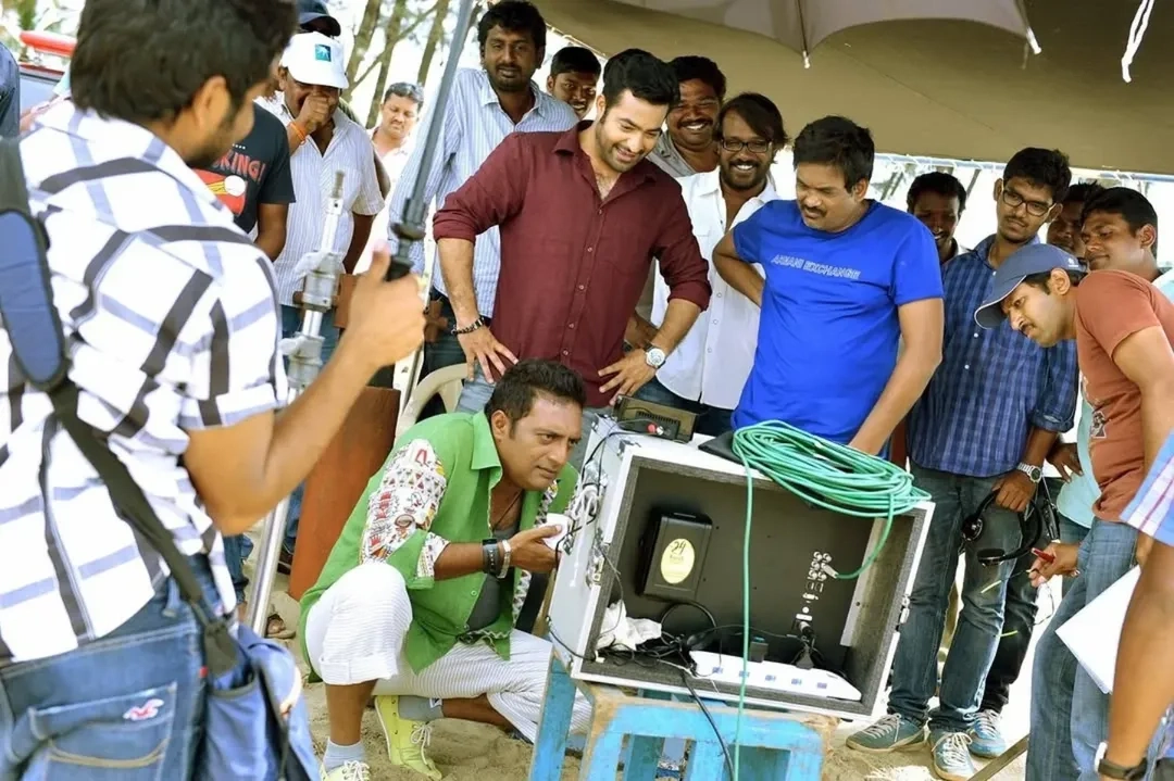 NTR Puri Jagannadh Temper Movie Working Stills