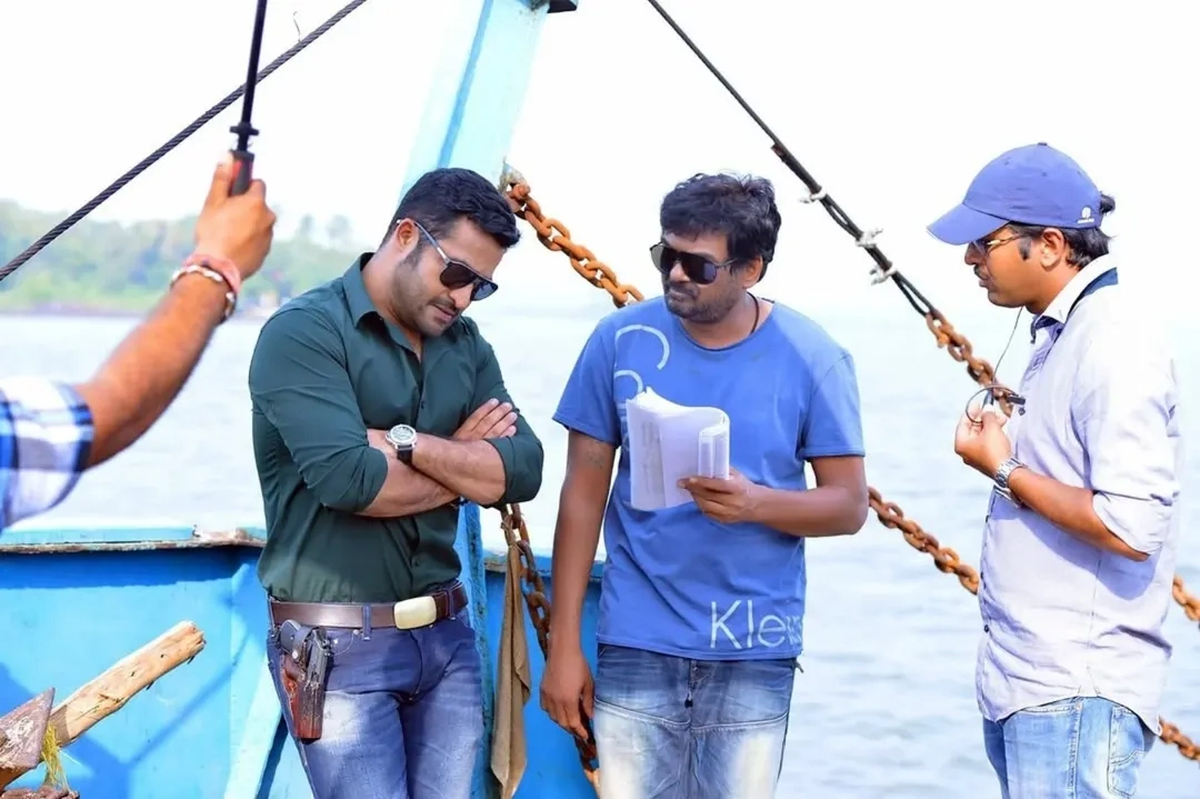 NTR Puri Jagannadh Temper Movie Working Stills