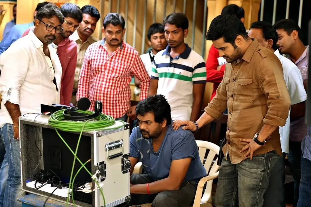 NTR Puri Jagannadh Temper Movie Working Stills