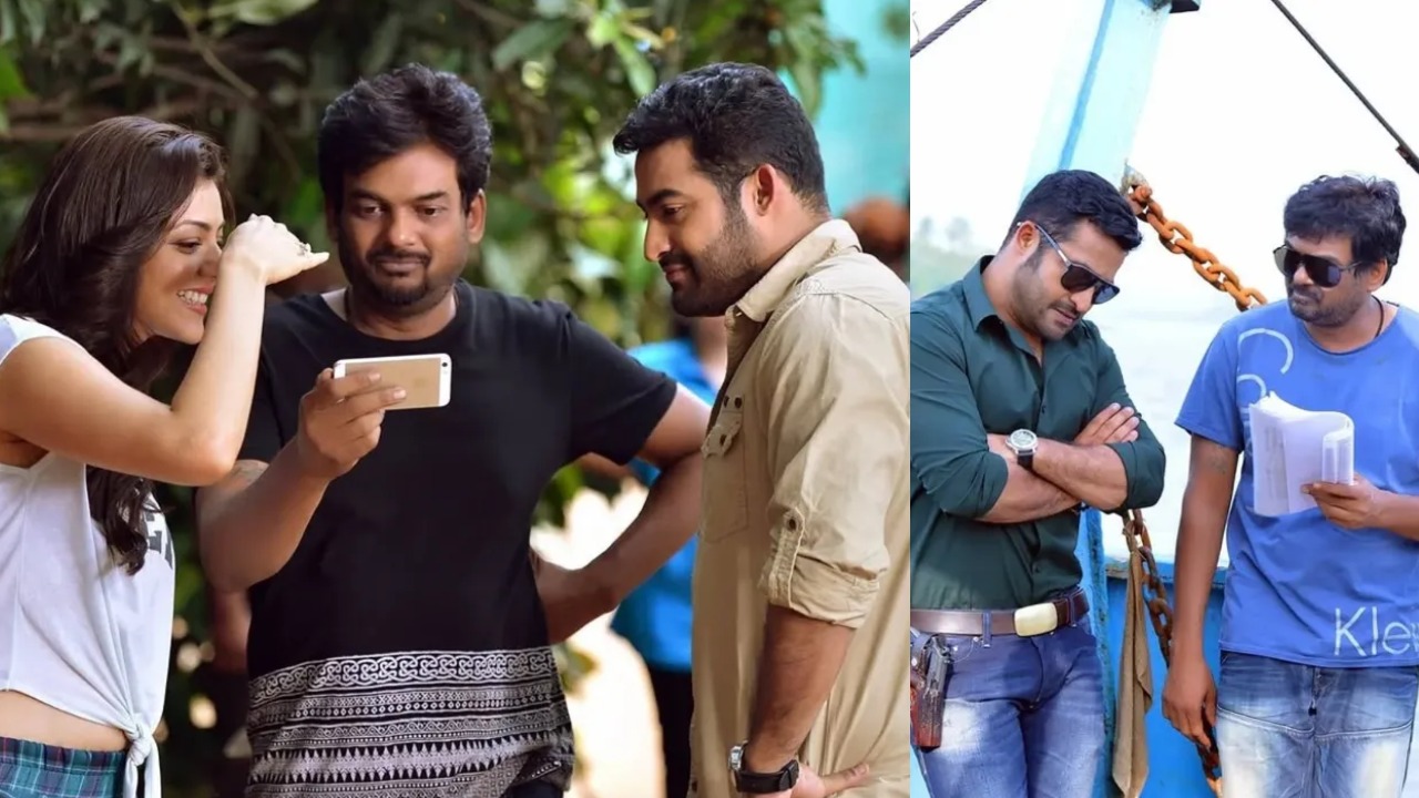 NTR Puri Jagannadh Temper Movie Working Stills