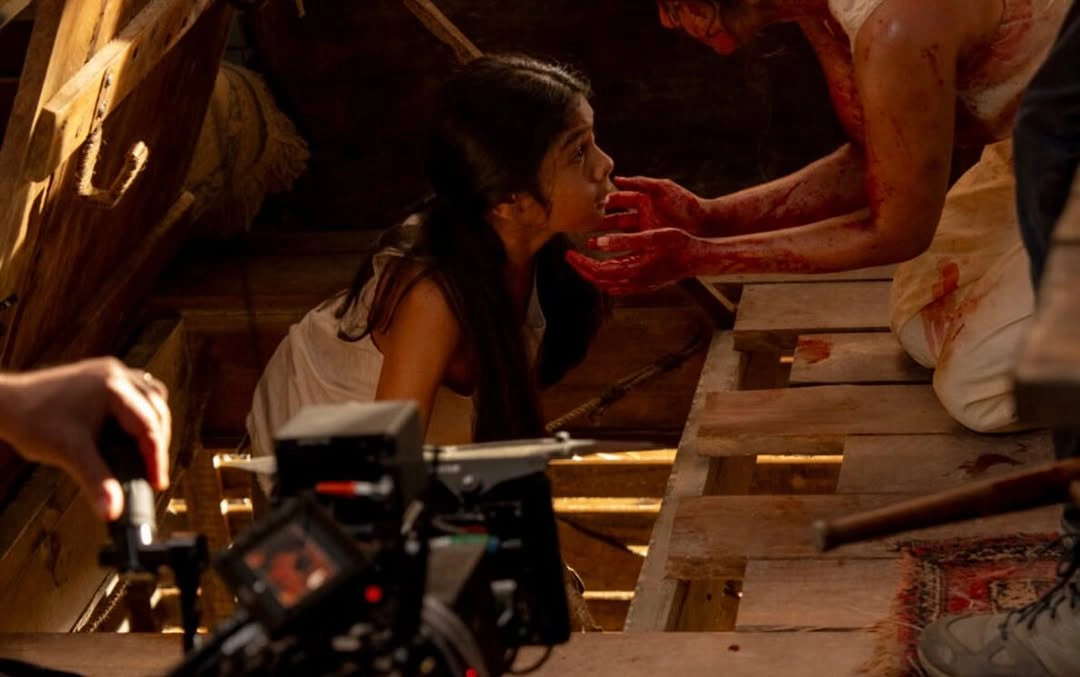 Priyanka Chopra The Bluff Movie Working Stills