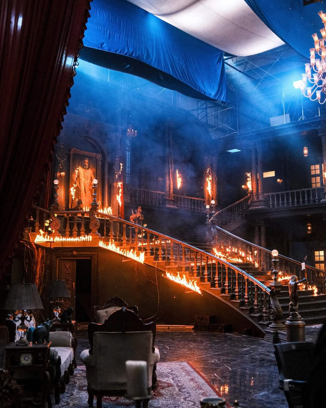 Hiya Dasari Shares The RajaSaab Behind Scenes Photos