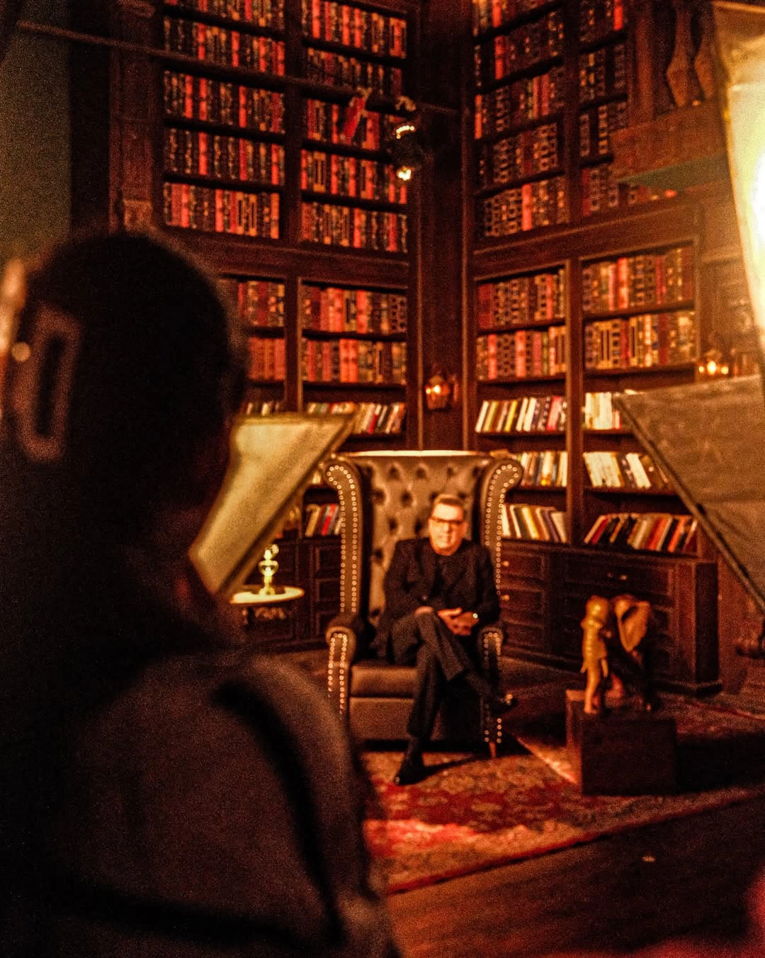 Hiya Dasari Shares The RajaSaab Behind Scenes Photos