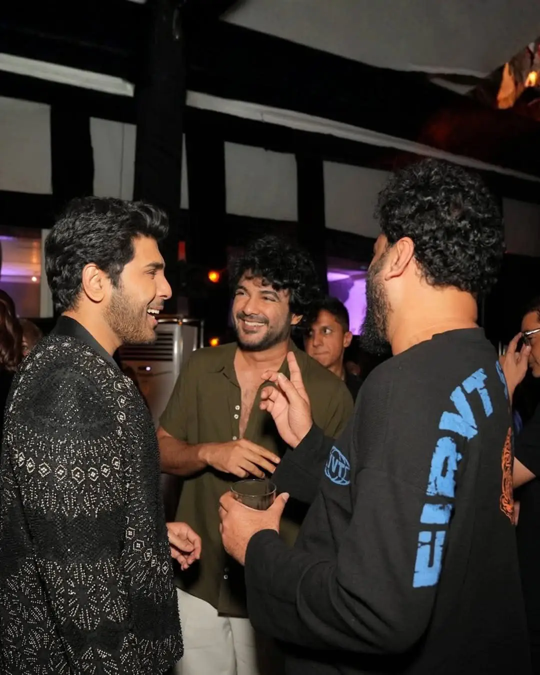Tollywood celebrities at allu sirish pre wedding party