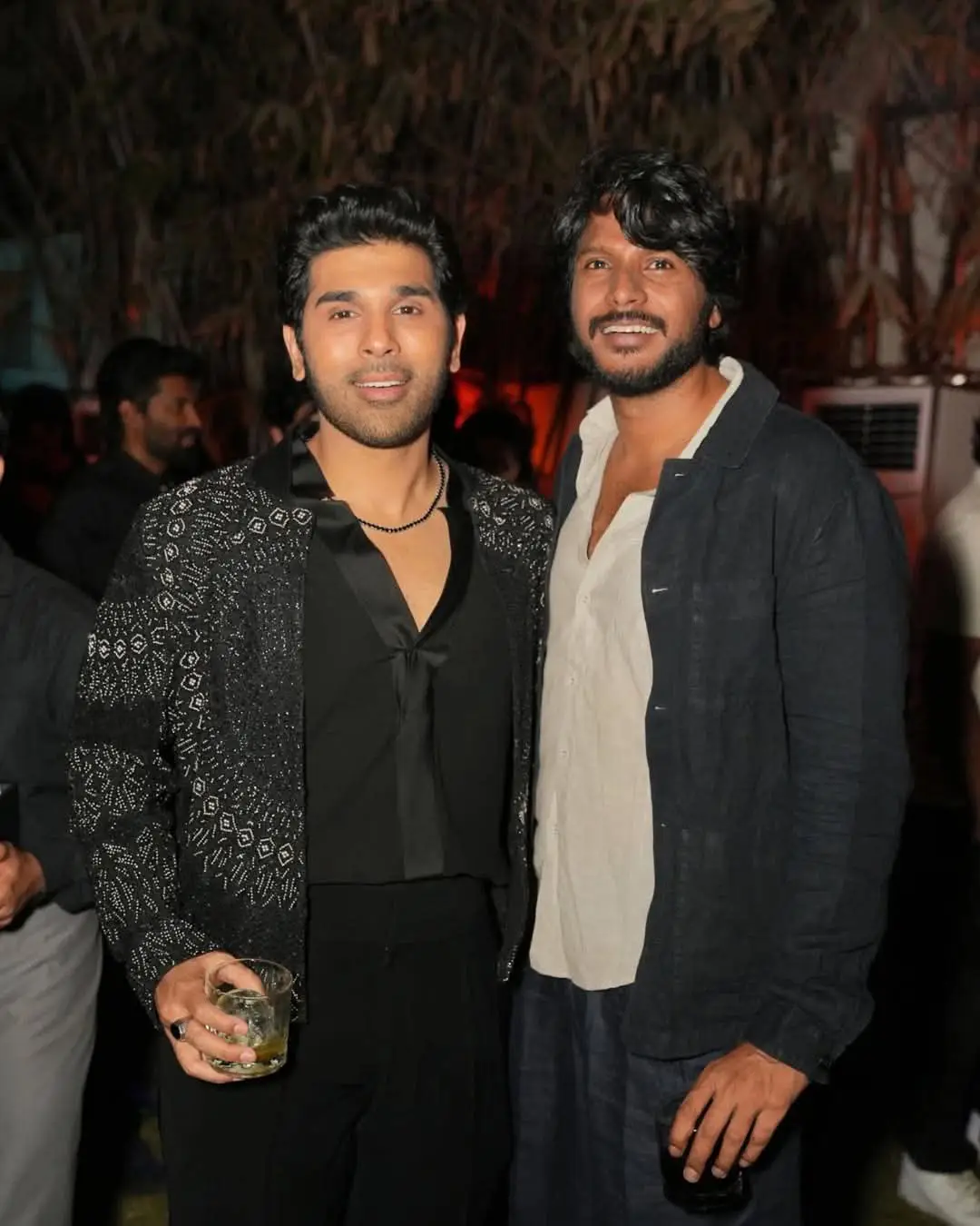 Tollywood celebrities at allu sirish pre wedding party