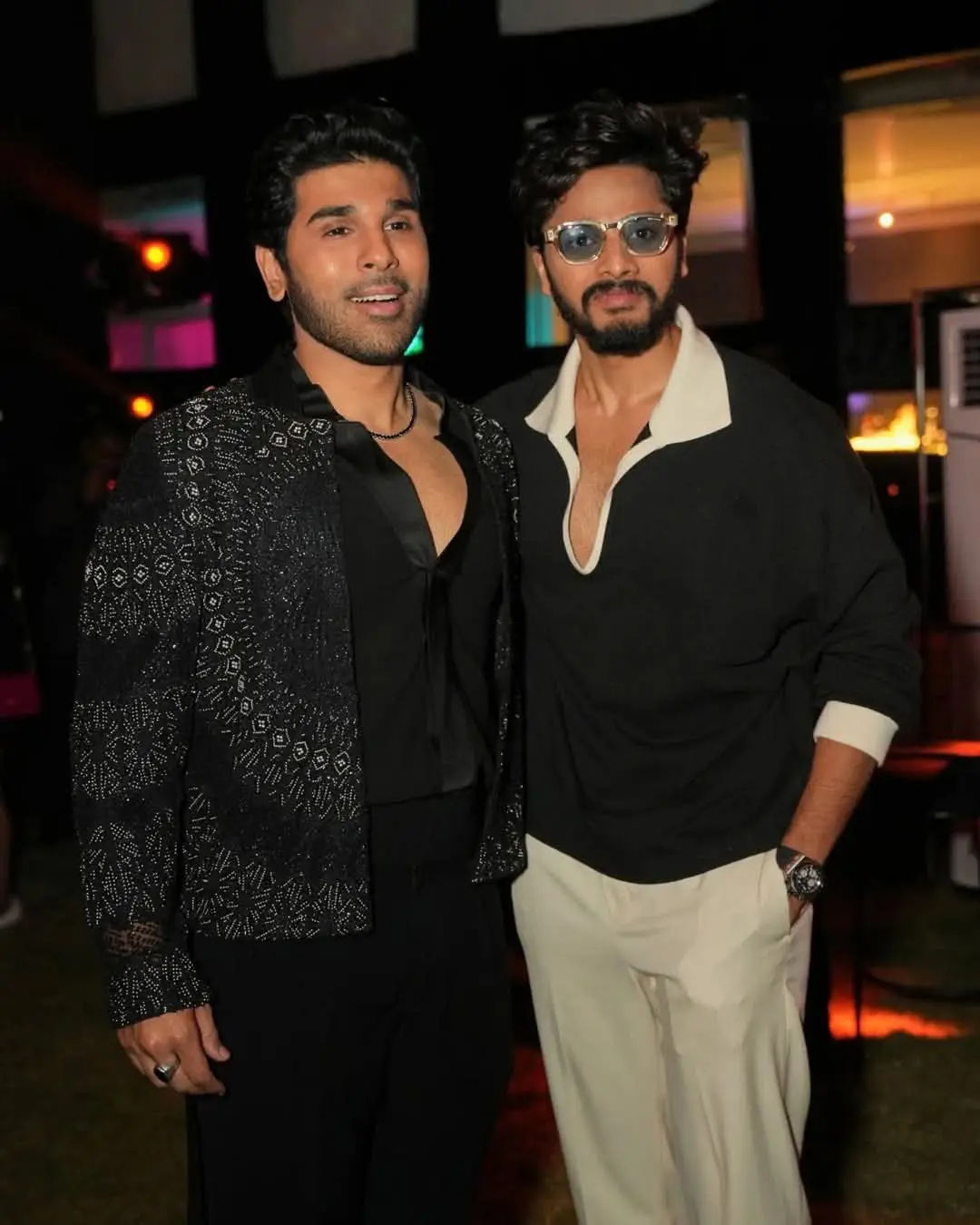 Tollywood celebrities at allu sirish pre wedding party