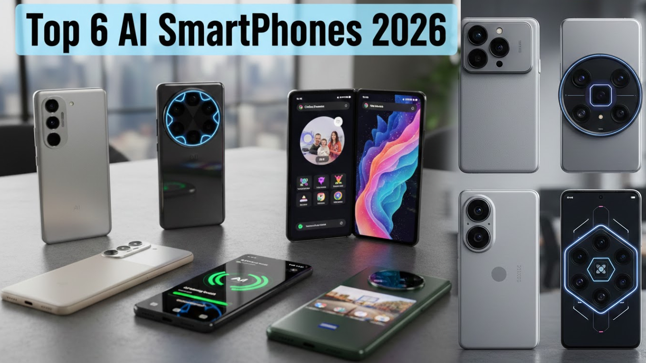 Top 6 AI Phones : కొత్త AI ఫోన్ కొంటున్నారా? రూ. 40వేల లోపు ధరలో టాప్ 6 AI స్మార్ట్‌ఫోన్లు.. ఫీచర్ల కోసమైన కొనేసుకోవచ్చు!