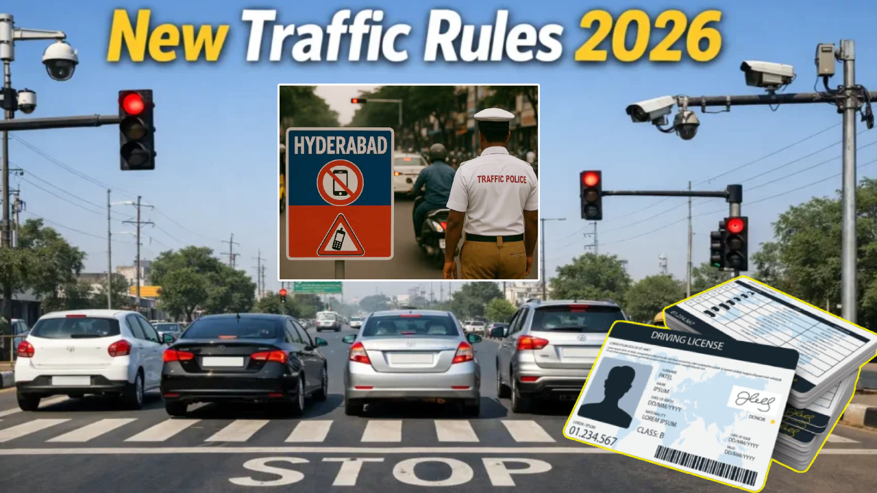 Traffic Rules 2026 : ట్రాఫిక్ పోలీస్ అలర్ట్.. ఇదే లాస్ట్ ఛాన్స్, ఈ 5 తప్పులు చేస్తే మీ డ్రైవింగ్ లైసెన్స్ కట్!