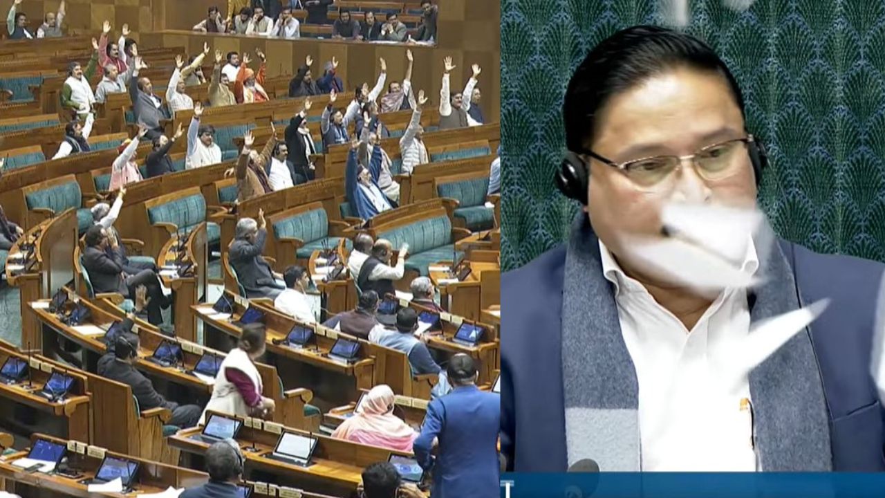 లోక్‌సభలో ఓ తెలంగాణ ఎంపీ సహా 8 మంది సభ్యులపై సస్పెన్షన్‌.. ఎందుకంటే?