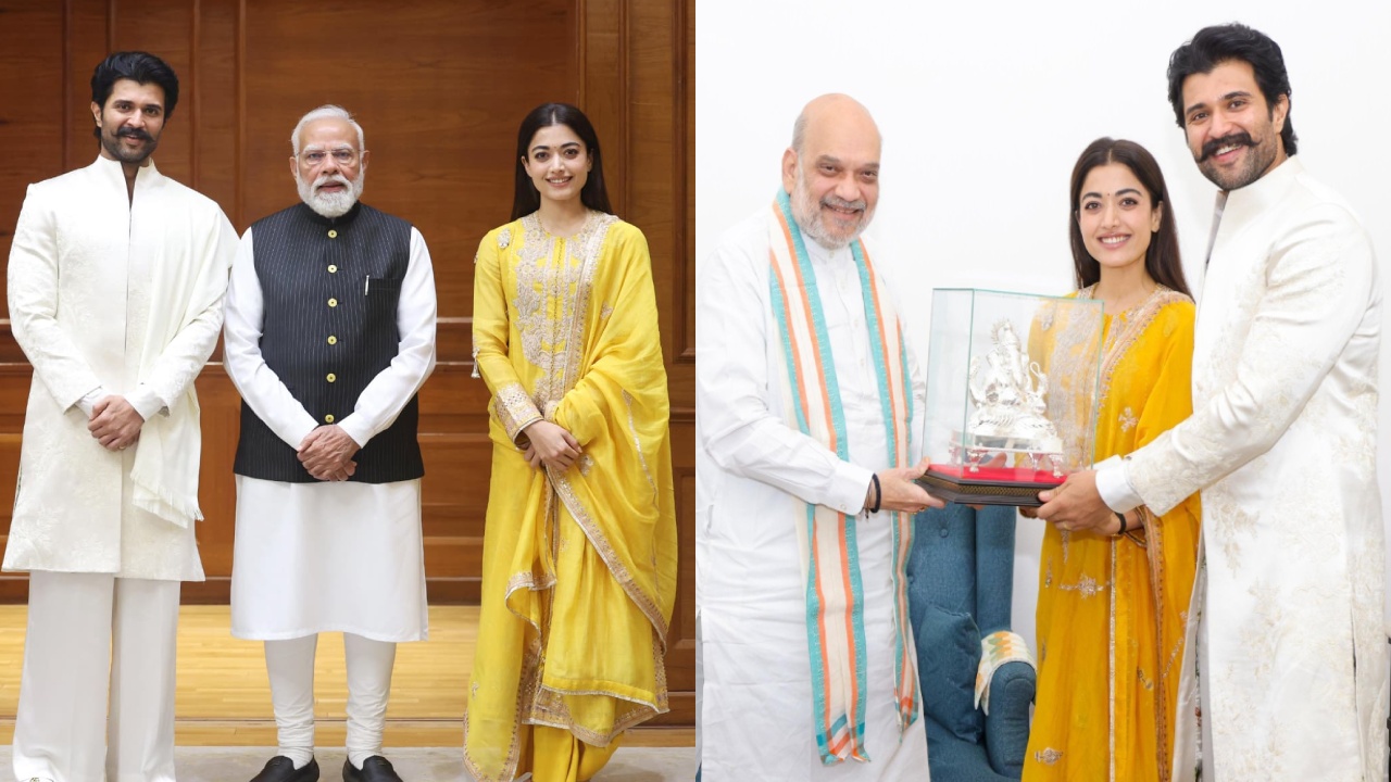 VIROSH Jodi : ప్ర‌ధాని మోదీని క‌లిసి కొత్త జంట‌..