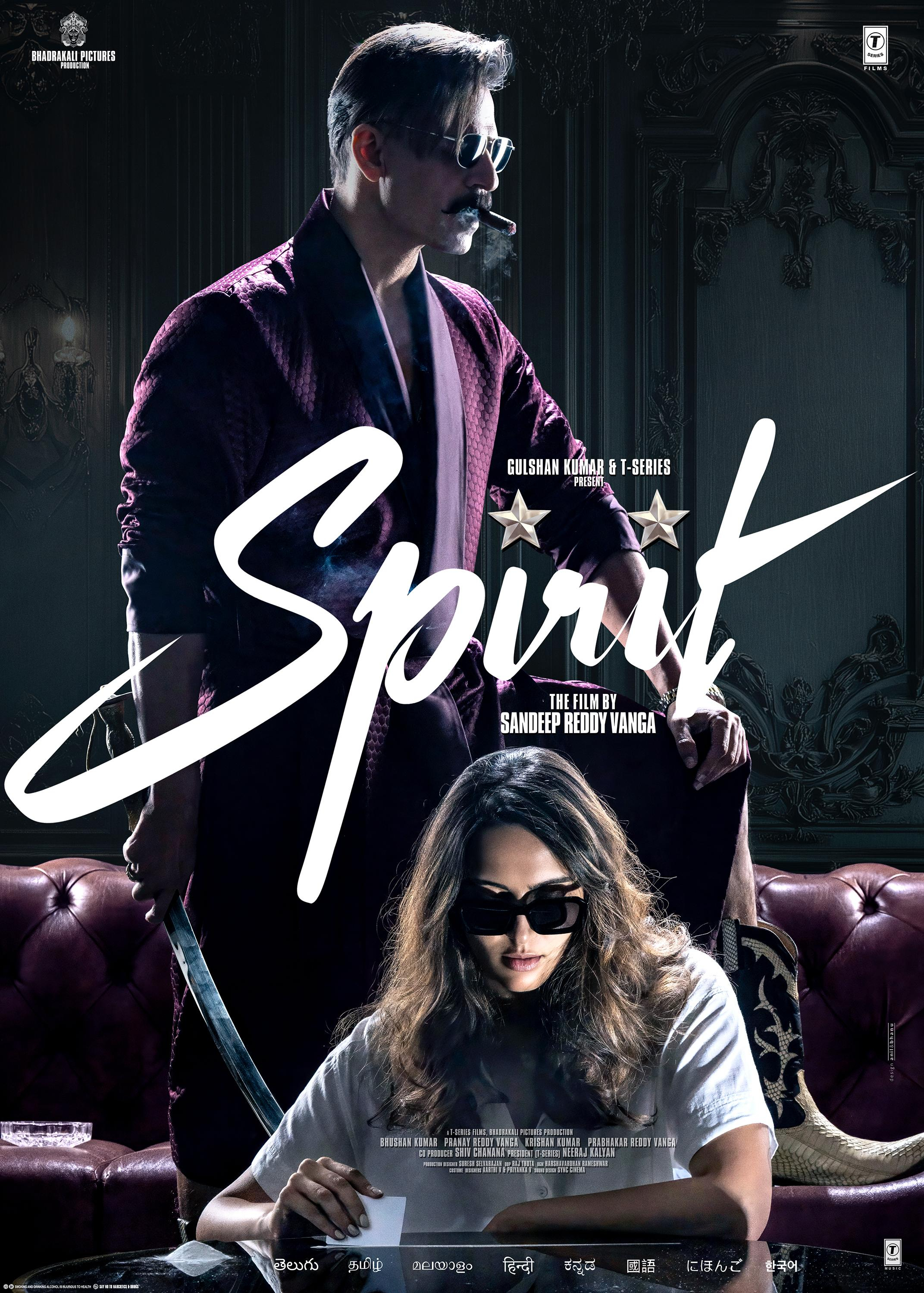 Vivek oberoi first look released from spirit movie