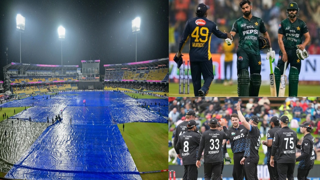 SL vs PAK : వ‌ర్షం ప‌డి శ్రీలంక, పాకిస్థాన్ మ్యాచ్ ర‌ద్దైతే.. న్యూజిలాండ్‌కు లాభ‌మా? న‌ష్ట‌మా? లంక‌తో పాటు ఇంటికెళ్లేది ఎవ‌రంటే?