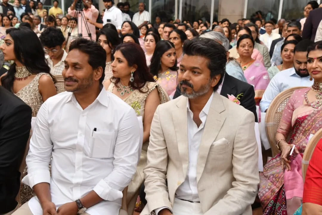 YS Jagan Meets Tamil Celebrities