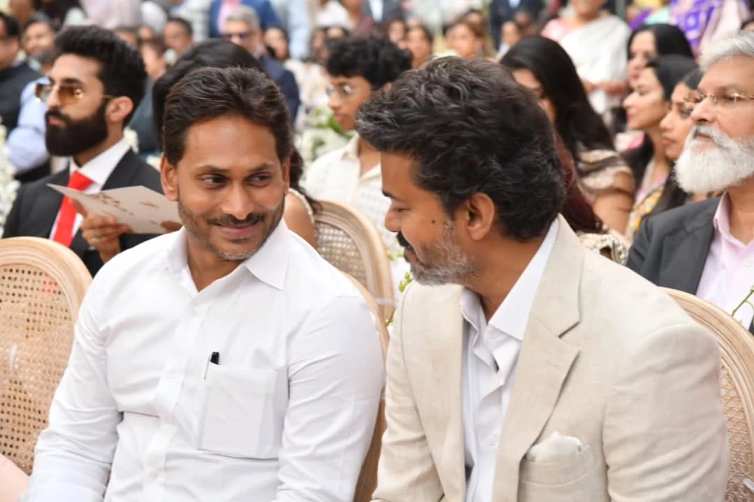 YS Jagan Meets Tamil Celebrities