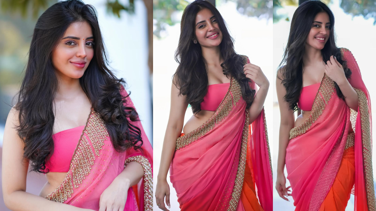 Kushitha Kallapu: పింక్ చీరలో పరువాల విందు.. కుషిత హాట్ ఫొటోలు వైరల్