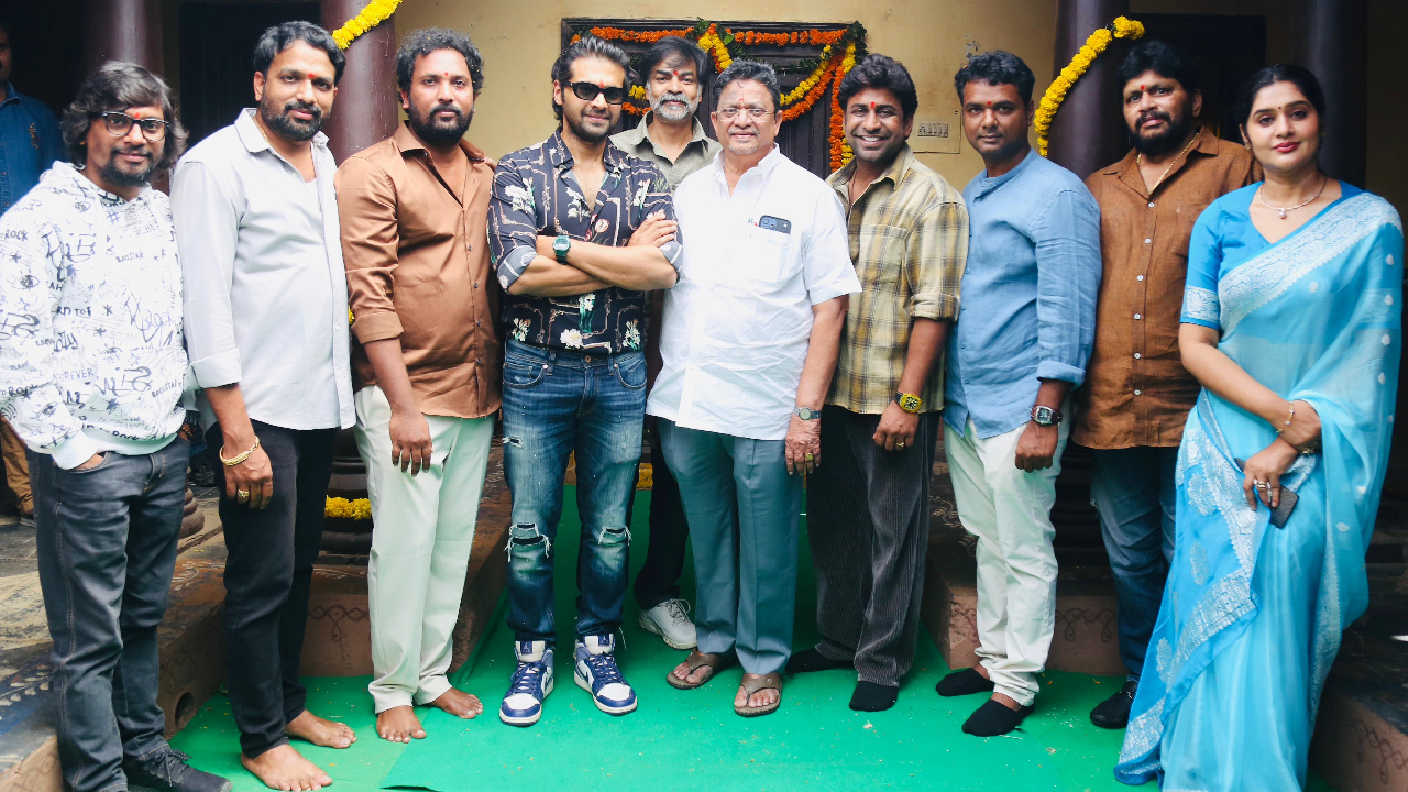 hero trigun akarshitha movie opening ceremony