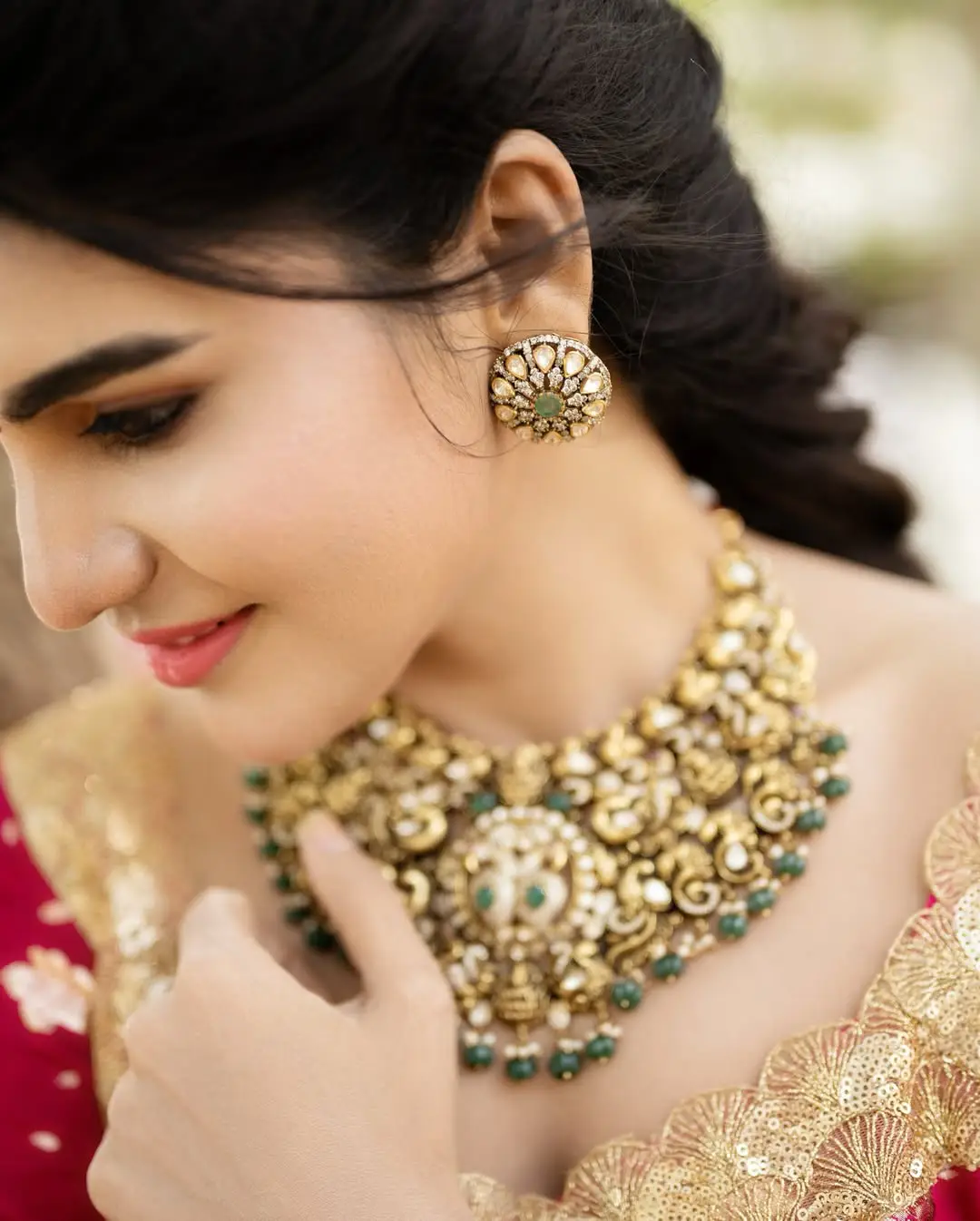 jabardasth varsha latest traditional photos