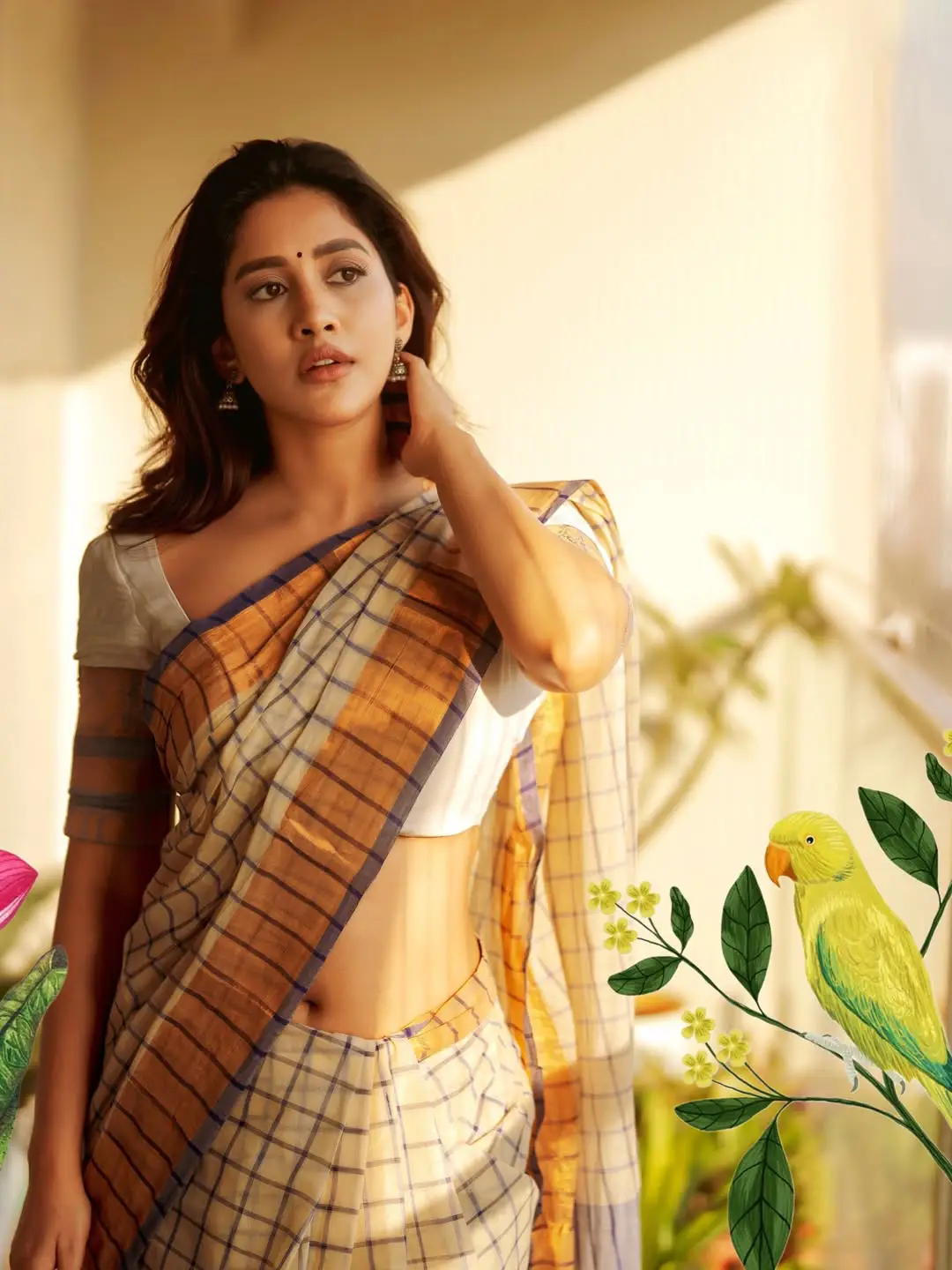 nabha natesh latest glamour show