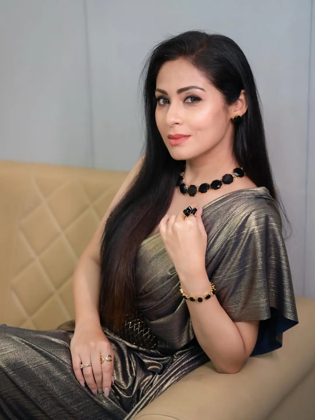 senior beaty sadha latest photos