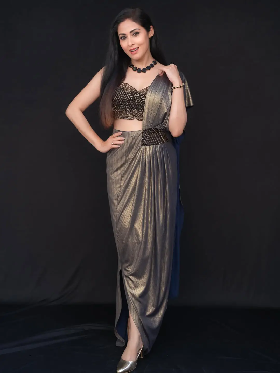 senior beaty sadha latest photos