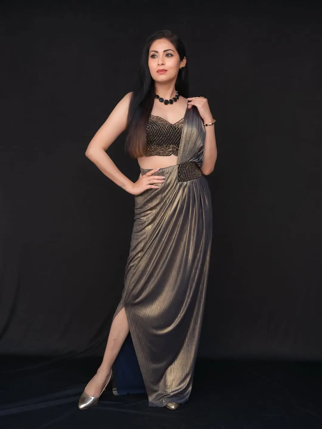 senior beaty sadha latest photos