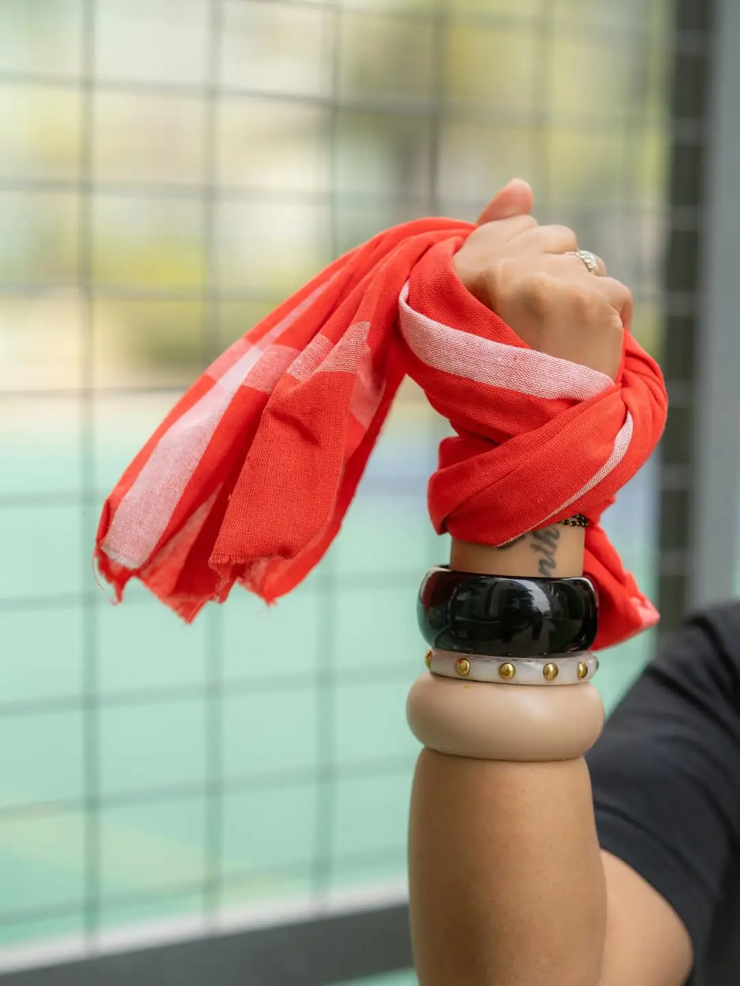 sravanthi chokarapu Ustaad look going viral on social media