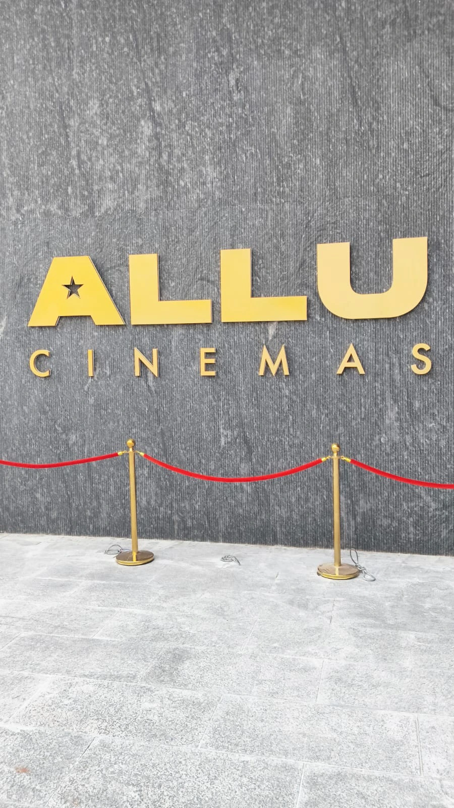 Allu Arjun Allu Cinemas Inside Photos