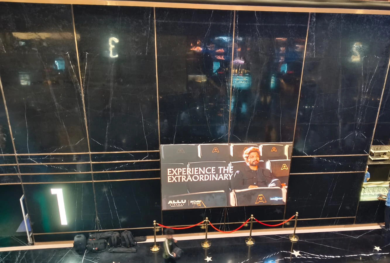 Allu Arjun Allu Cinemas Inside Photos