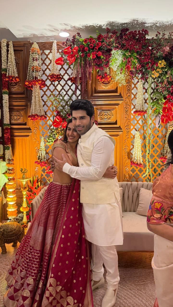Allu Sirish Groom Ceremony Allu Mega Families Attends