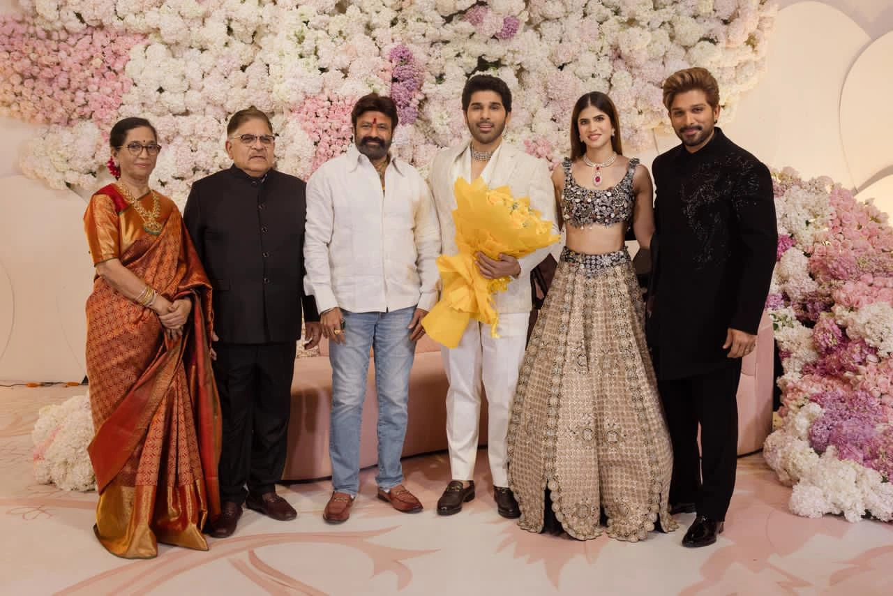 Allu Sirish Pre Wedding Reception