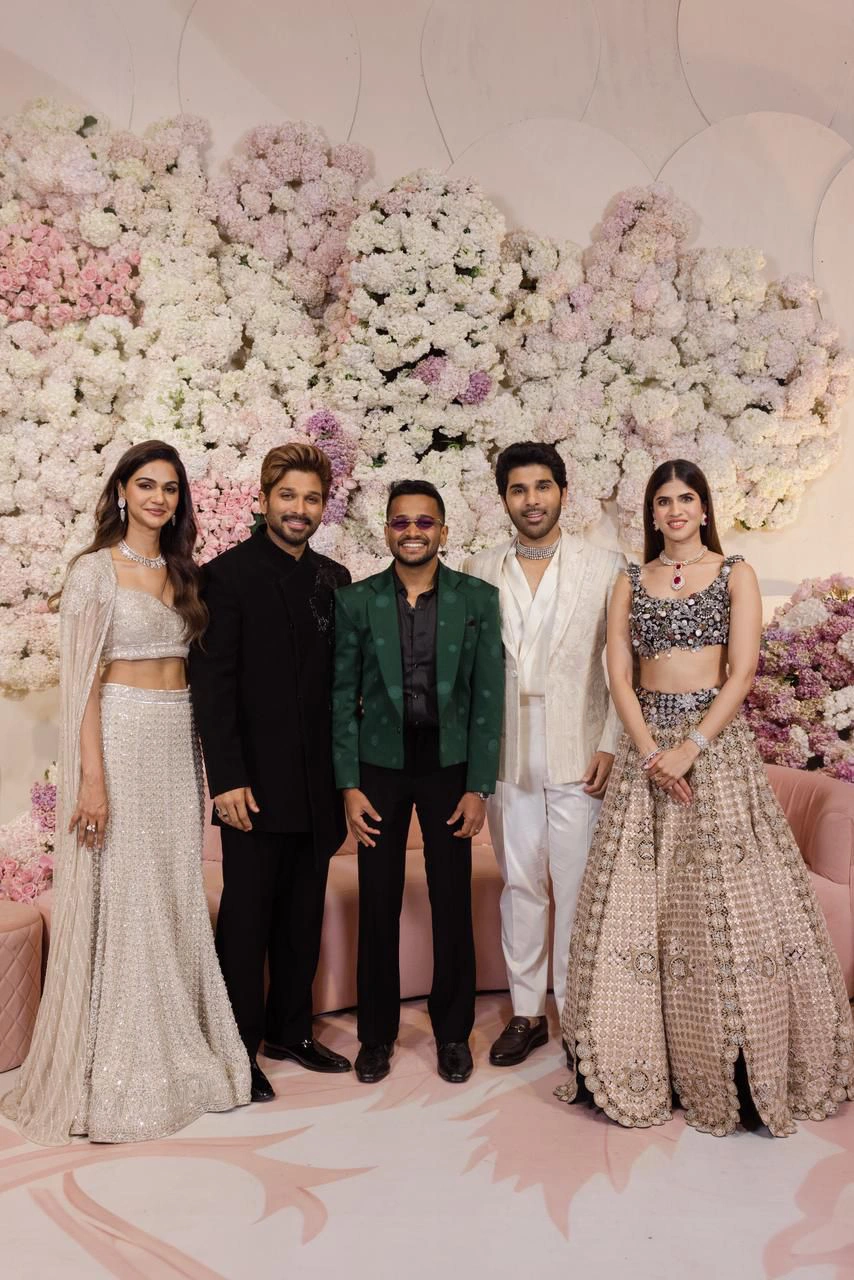 Allu Sirish Pre Wedding Reception