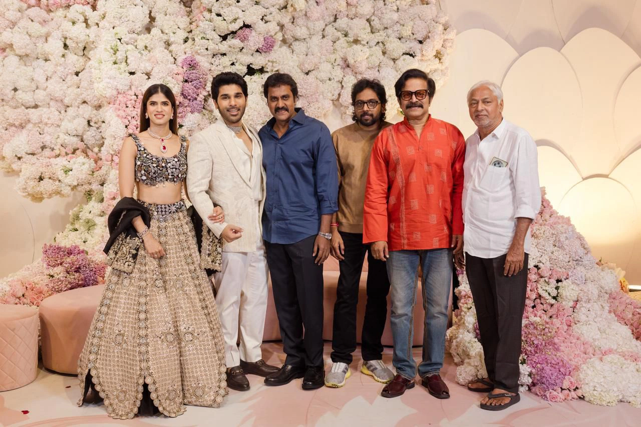 Allu Sirish Pre Wedding Reception