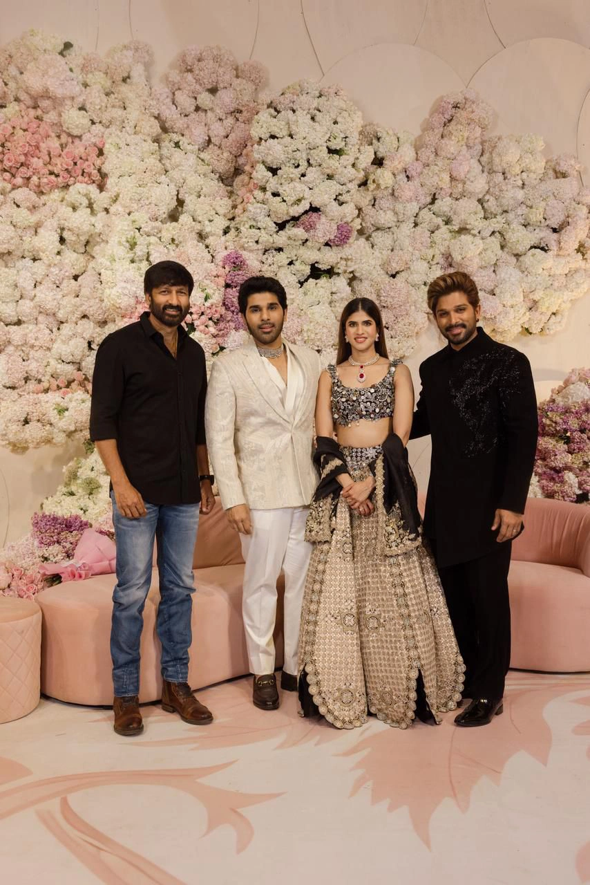 Allu Sirish Pre Wedding Reception