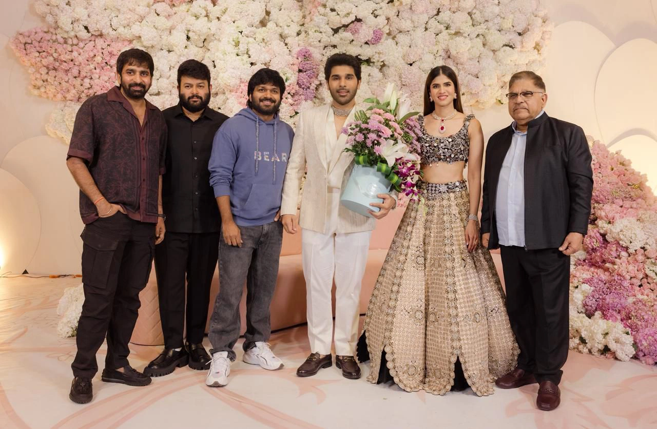 Allu Sirish Pre Wedding Reception