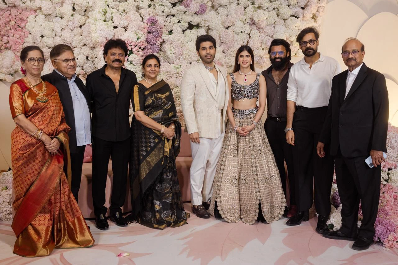 Allu Sirish Pre Wedding Reception