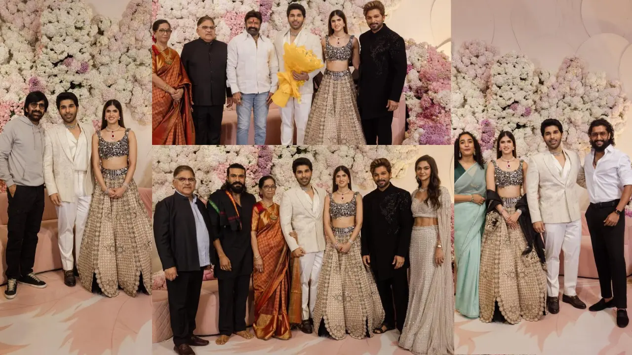 Allu Sirish Pre Wedding Reception