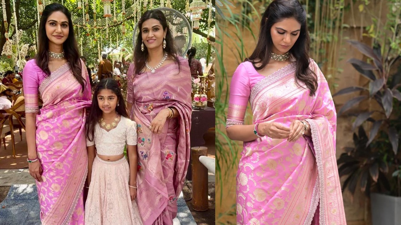 Allu Sneha Reddy : కూతురు అర్హతో అల్లు స్నేహరెడ్డి.. చీరకట్టులో లేటెస్ట్ ఫొటోలు..