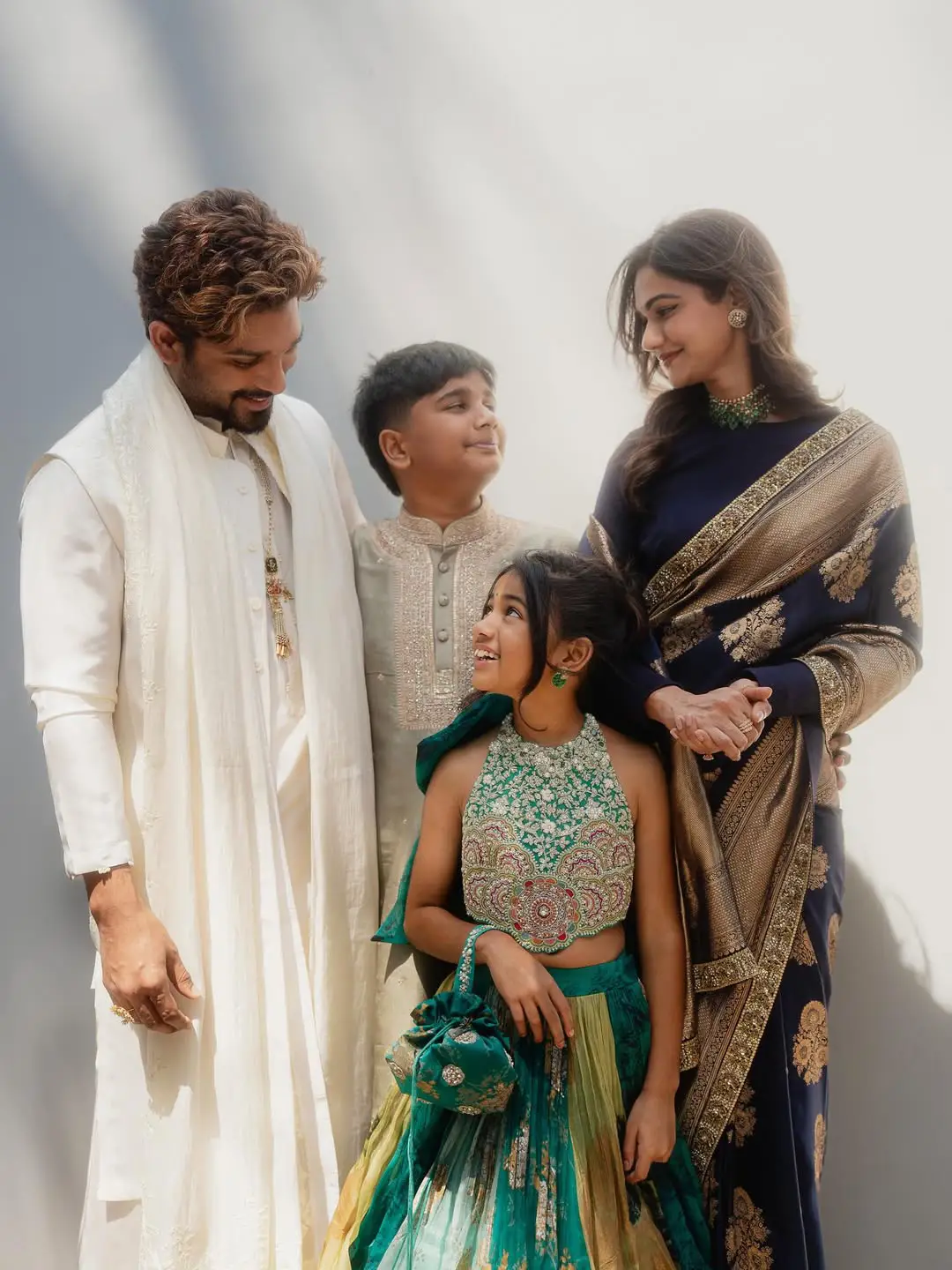 Allu Sneha Reddy shares special photos with husband and children