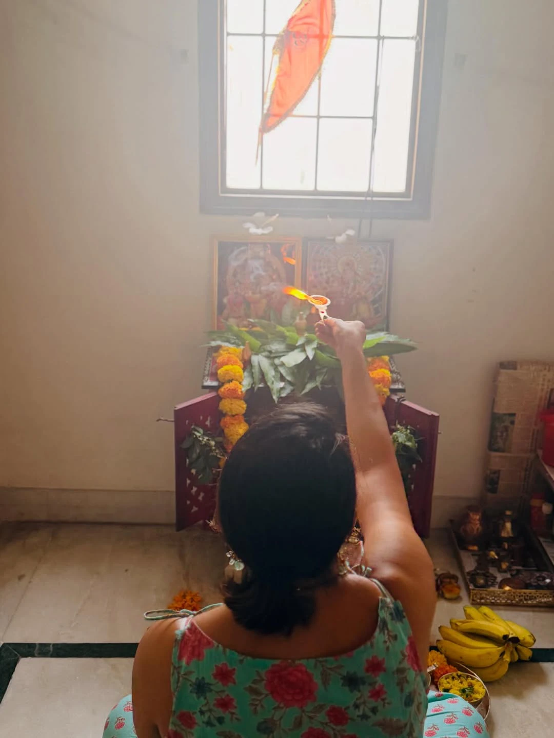 Anasuya Bharadwaj Ugadi Celebrations with Family