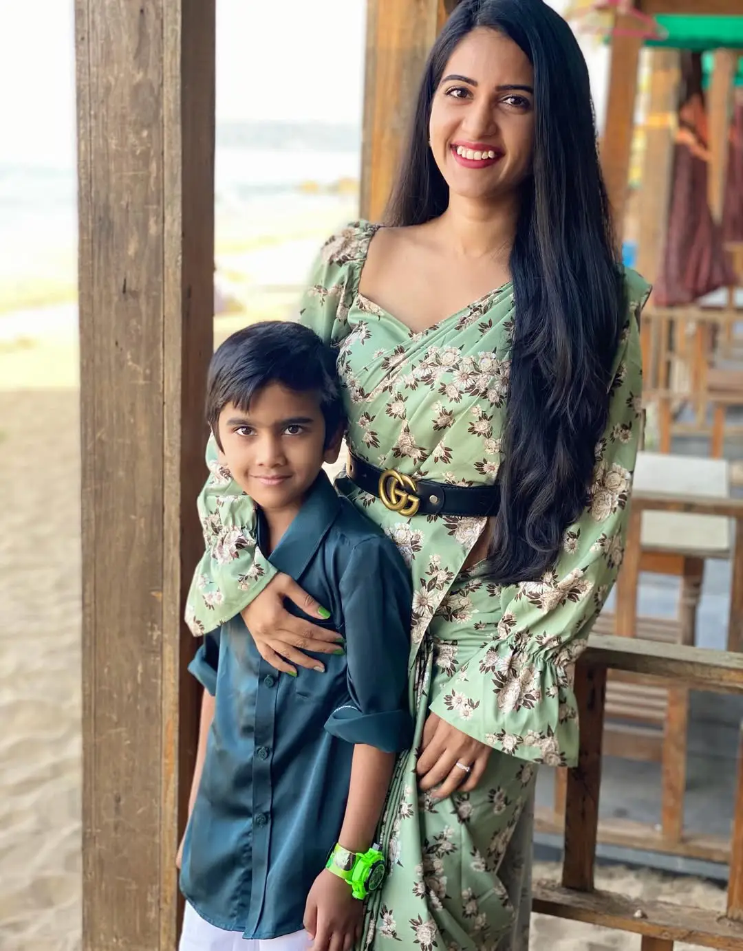 Anchor Sravanthi Chokkarapu son Akira Nandan birthday special photos